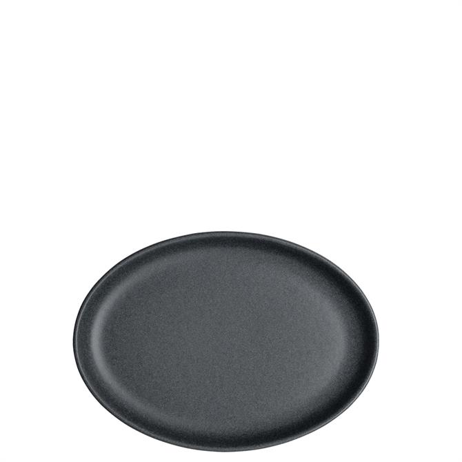 Denby Impression Charcoal Blue Small Oval Tray